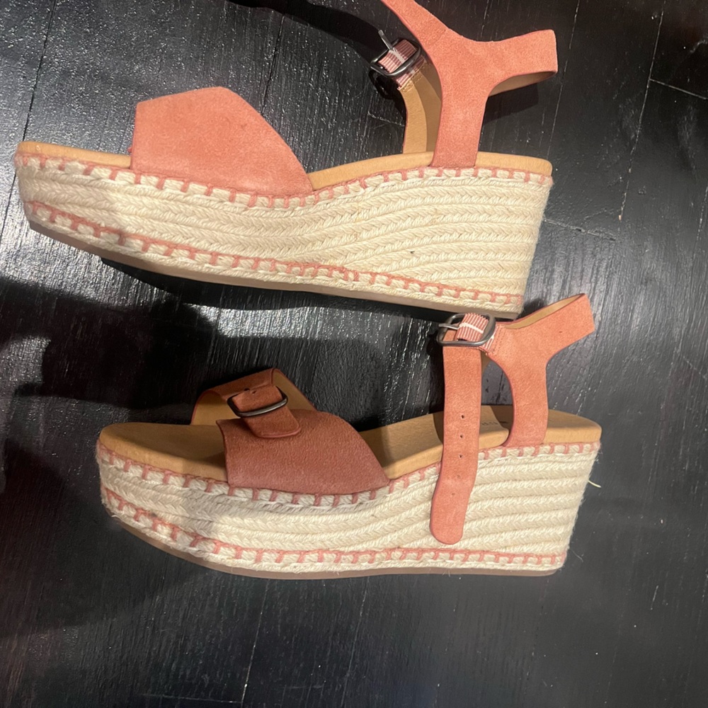 Lucky Brand espadrille wedges